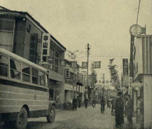 1959年頃の一本杉通り